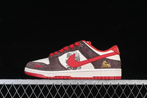 All categories Nk SB Dunk Series Nk SB Dunk Low High-end customized low-top sneakers Nike SB Dunk Low Limited to the Year of the Horse High-end customized low-top casual sneakers HQ0026-001